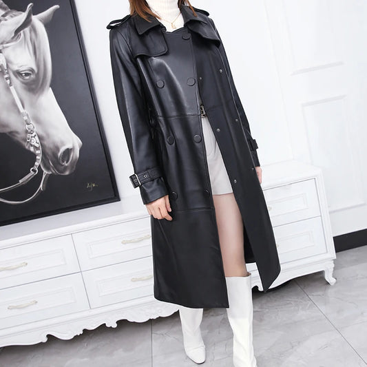 Slim Leather Big Pockets Jacket 