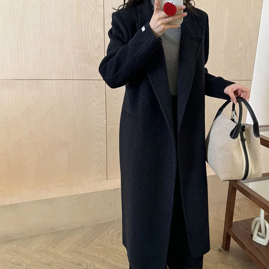 Cashmere Wool Coat 